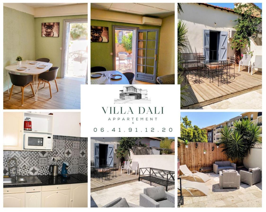 Villadali-Fr Appart Hotel Toulon Clim, Wifi, Terrasse, Cuisine Parking Gratuit Exterior photo